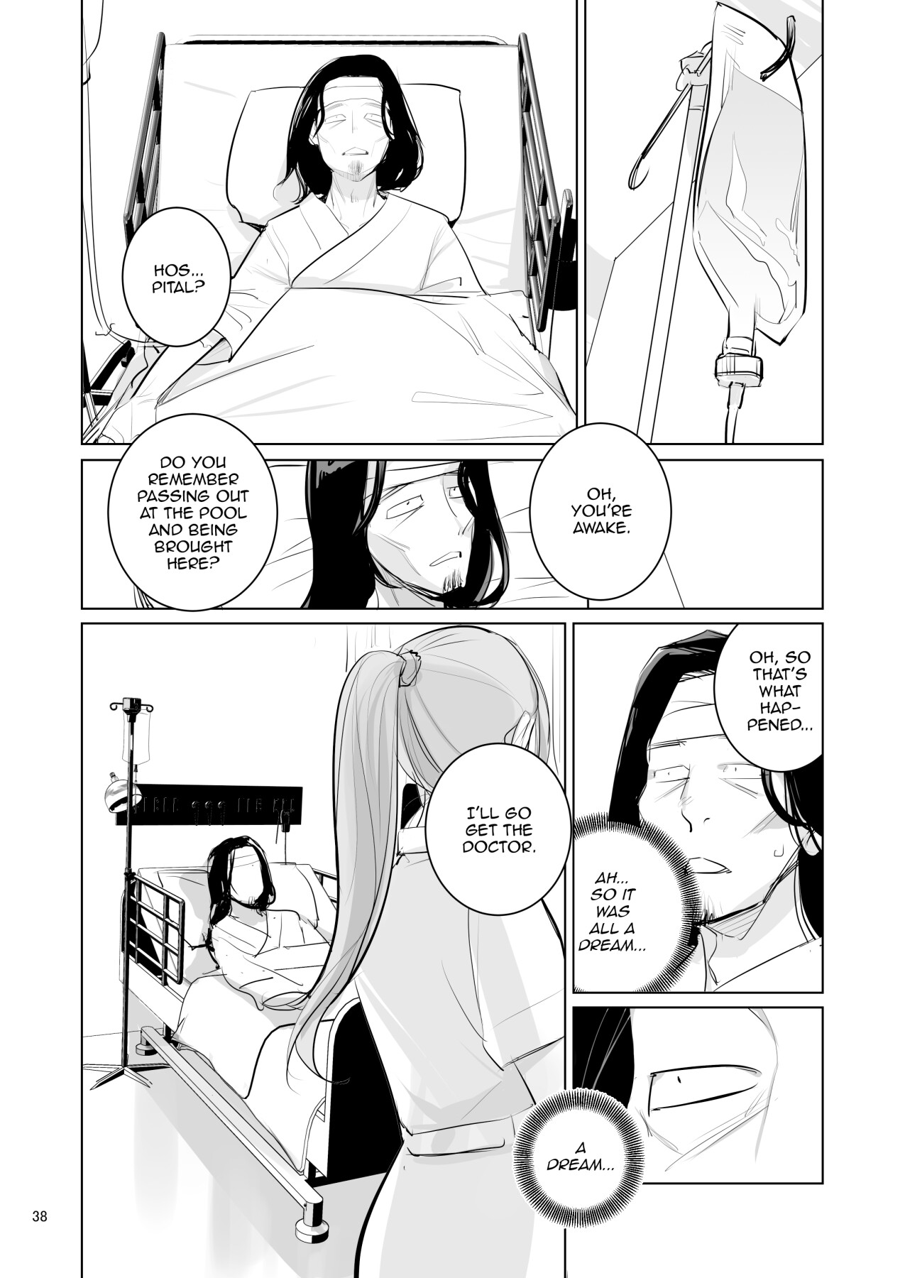 Hentai Manga Comic-Pool monitoring job-Read-39